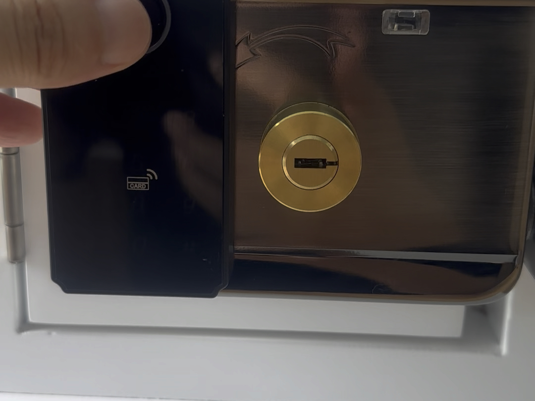 双面指纹牛头锁 通通锁 涂鸦智能