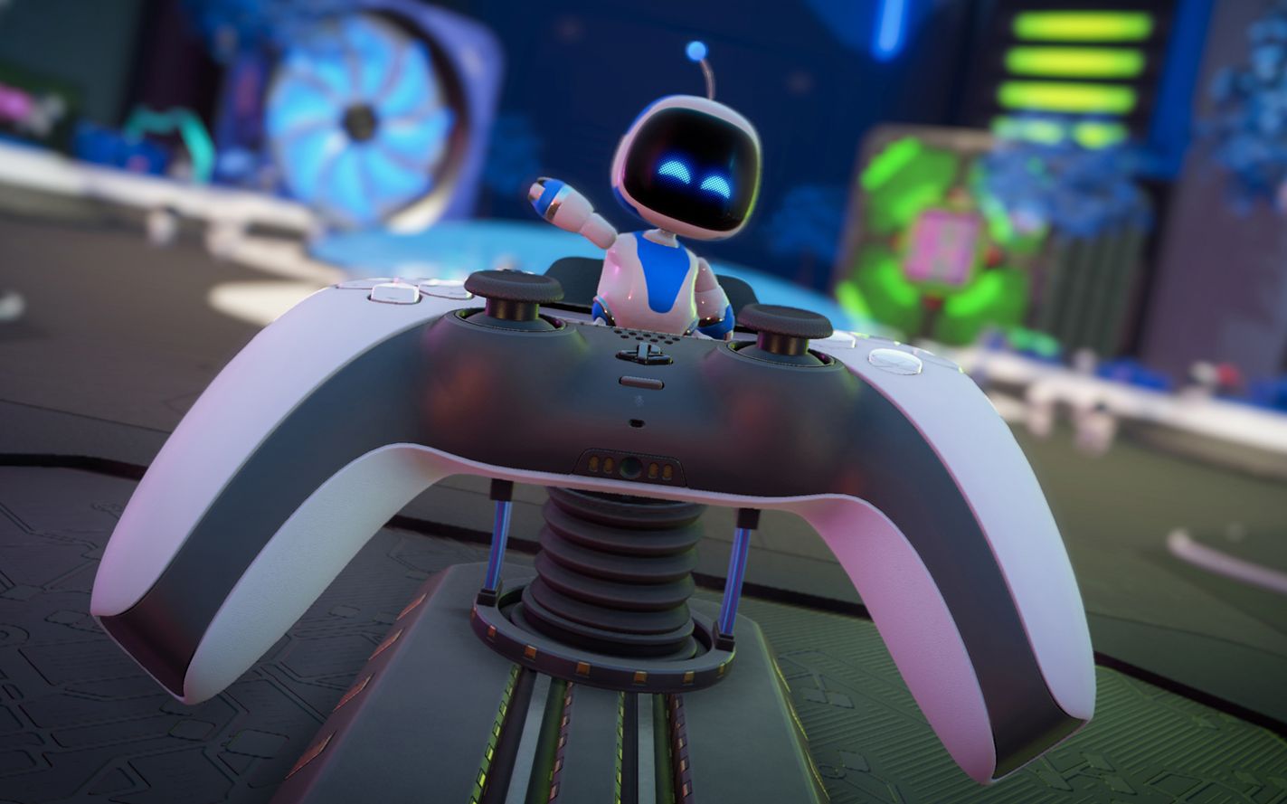 ps5《宇宙机器人 游戏空间》手柄功能演示3分钟集锦_哔哩哔哩 (゜-゜)