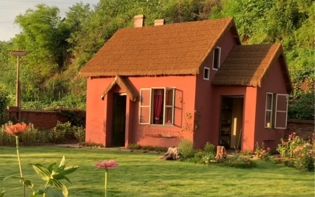 全家三代人努力把乡村荒地变成了童话庄园,太震撼了