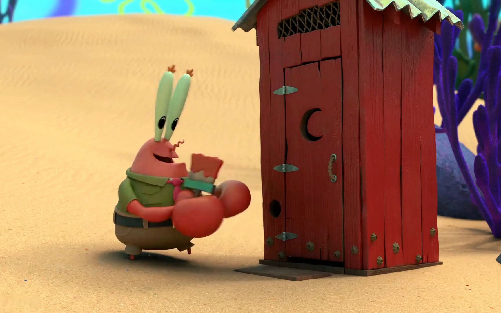 海绵宝宝珊瑚营地—谁炸了厕所【下】