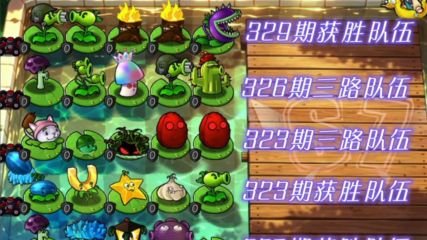 随机植物vs随机僵尸S7-#三赛段积分赛R3C-哪路最有可能获胜？