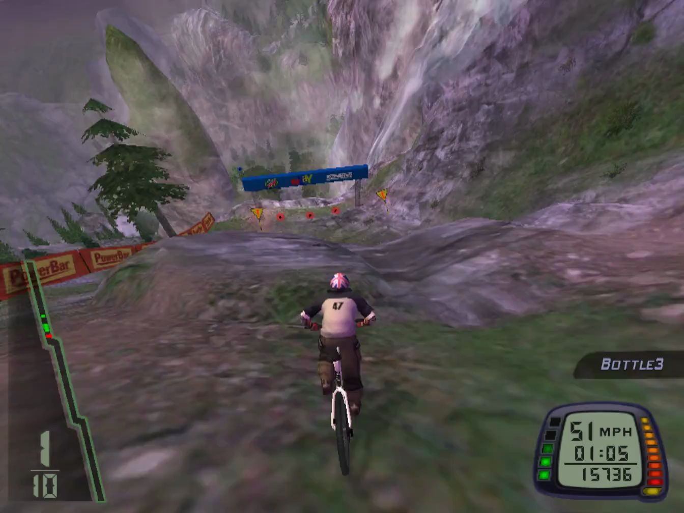 ps2模拟暴走山地自行车supercareer