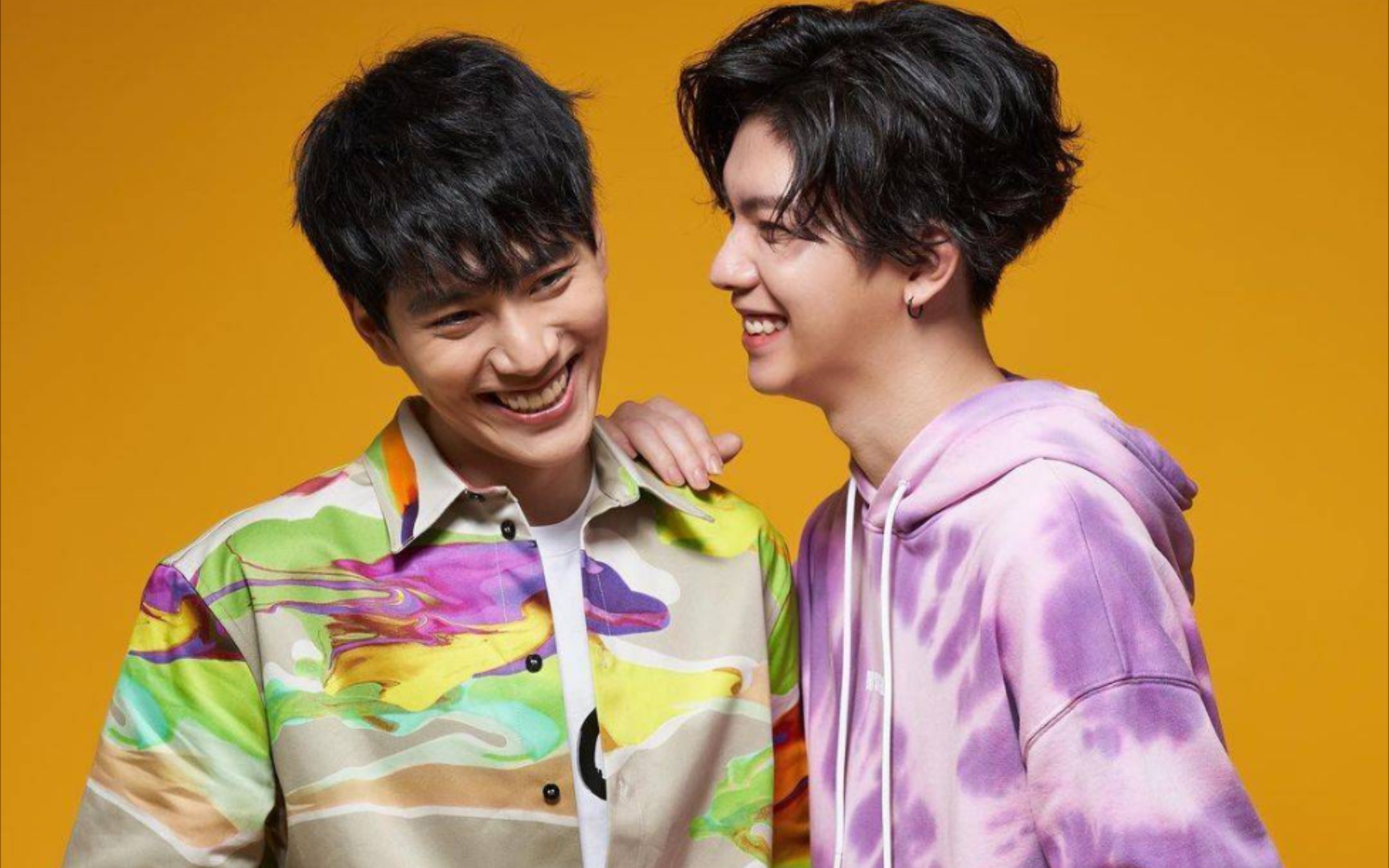 [sam×yu] [得意cp]   「時尚專題」林子閎與楊宇騰的深情對話