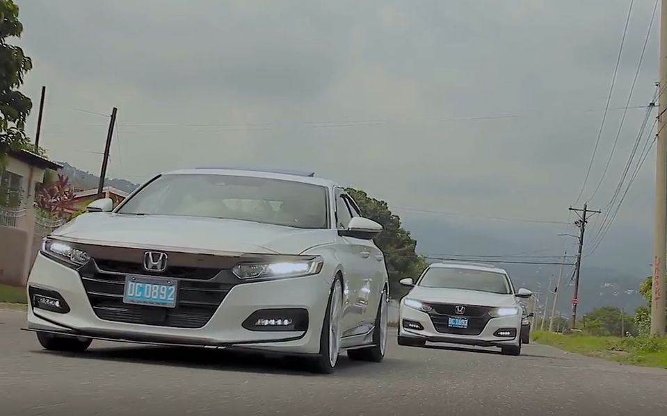 2018 HONDA ACCORD SPORT  'Bagged & Tucked'哔哩哔哩bilibili