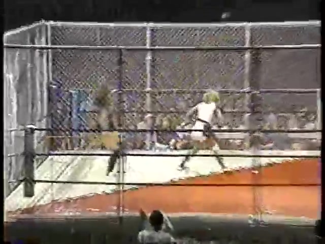 1992.07.30 AJW Cage Match 铁笼赛  北斗晶 vs ブル中野哔哩哔哩bilibili