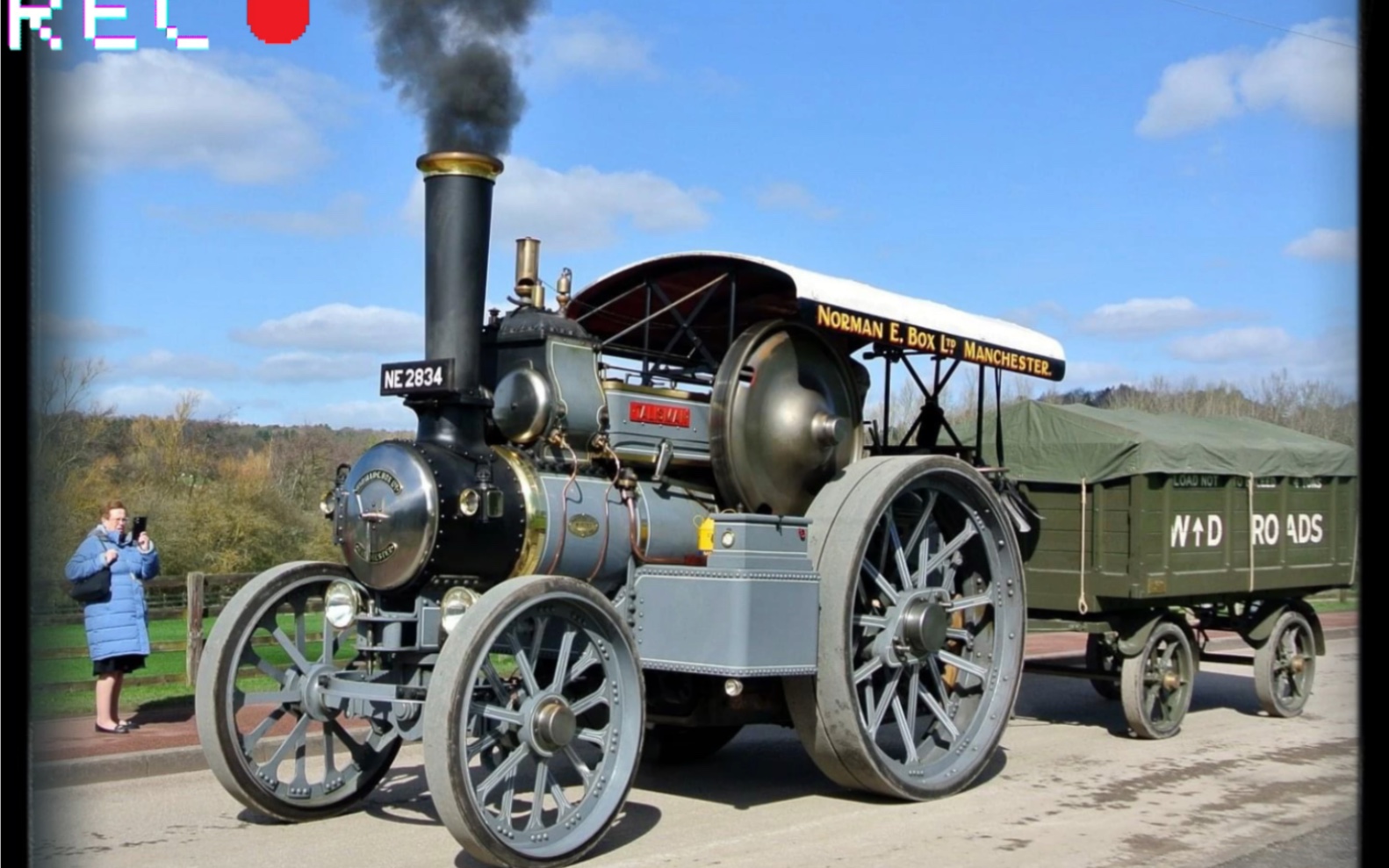 制造蒸汽拖拉机模型