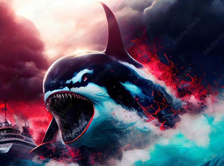 海洋中的王者《虎鲸》