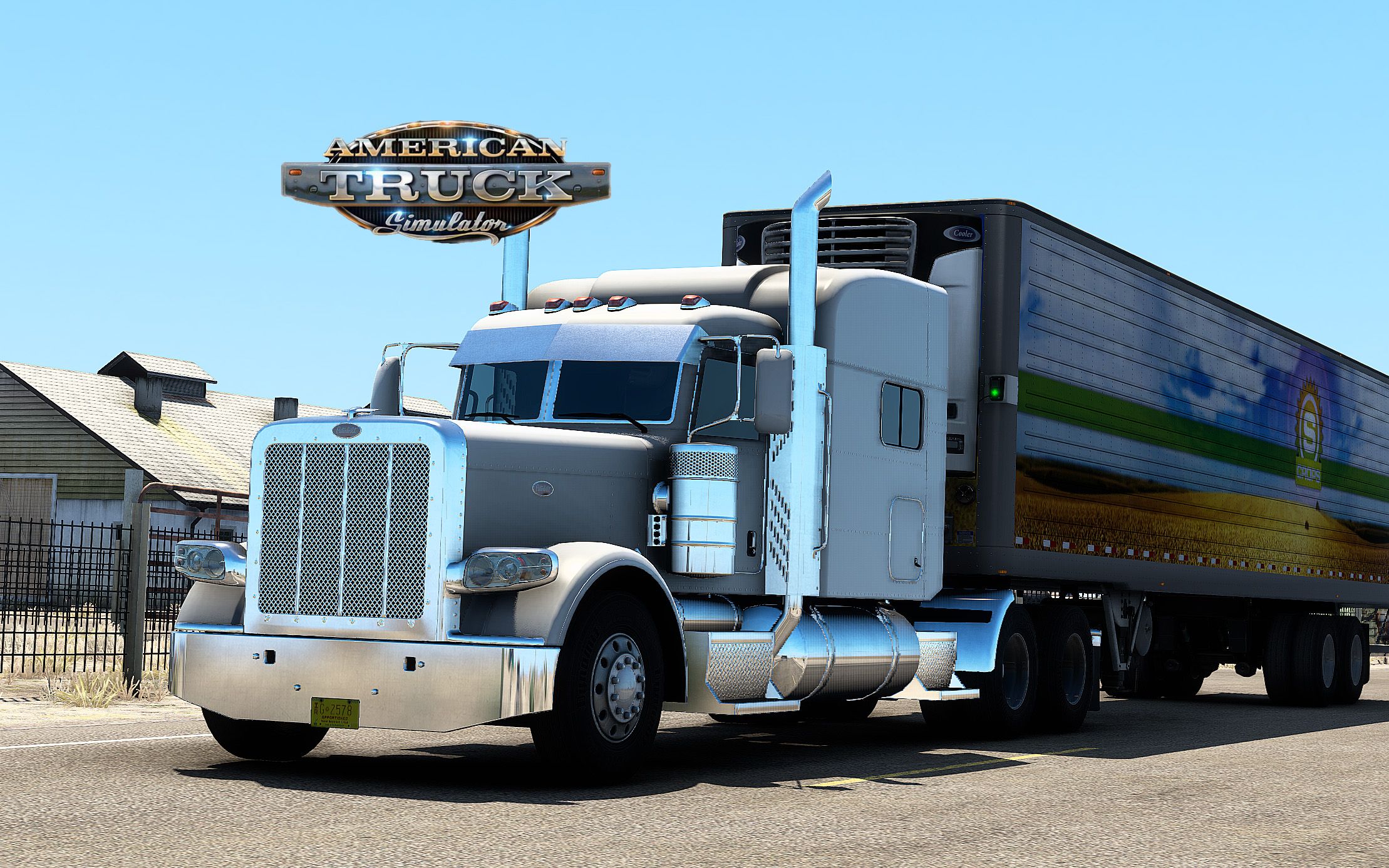 美国卡车模拟:在新墨西哥州运输冷冻水果 202368