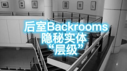 Backrooms】后室Level 100 - “寂静之声”_哔哩哔哩_bilibili