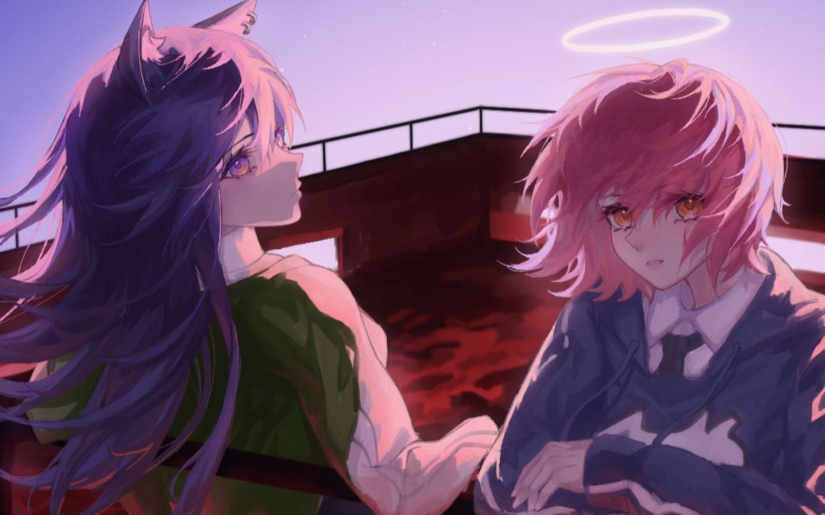 【明日方舟/快递组】黄昏的天台