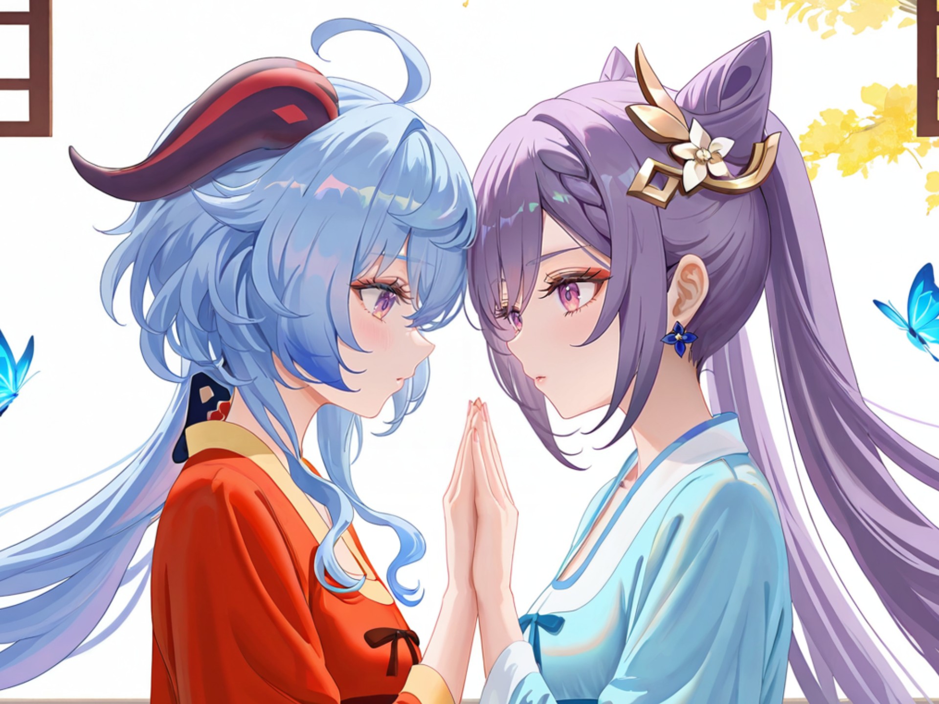 原神|#甘雨&刻晴