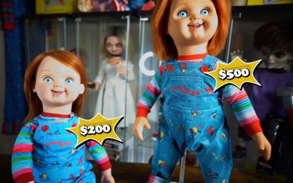 [图]【鬼娃回魂】$200 Good Guy VS $500 Good Guy Comparison | Fear of Chucky