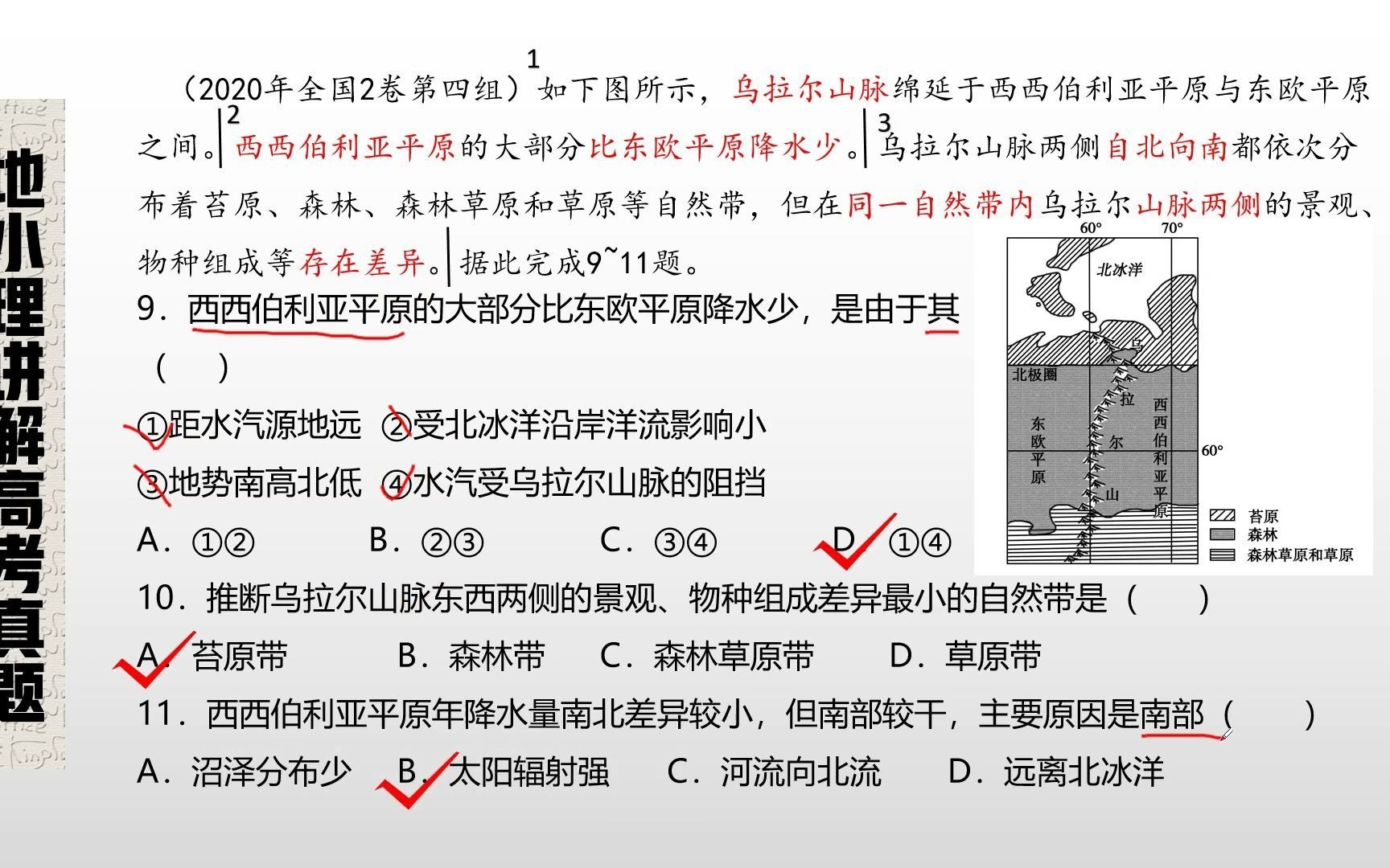 [图]高考地理选择题，满分实战秘籍