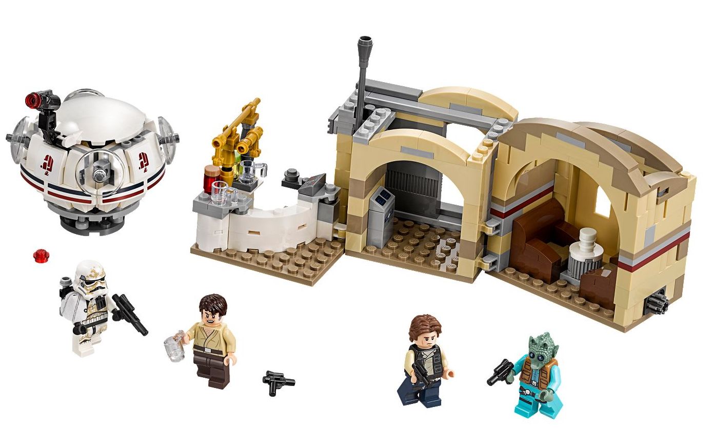 乐高 lego 75205 星球大战 摩斯艾斯利酒吧 2018速拼评测