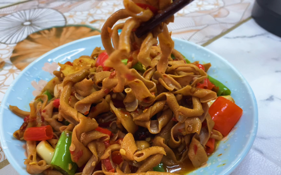 小炒鸭肠下酒下饭