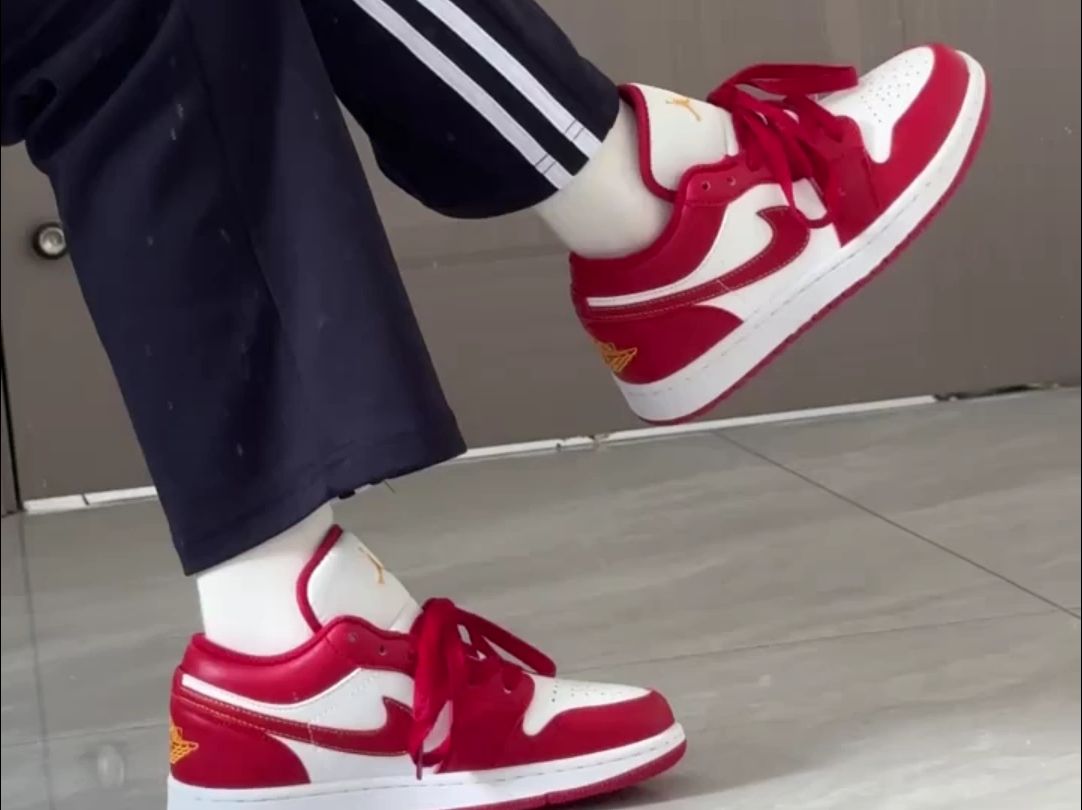 潮鞋上脚分享莆田一张多aj1低帮经典色分享穿搭