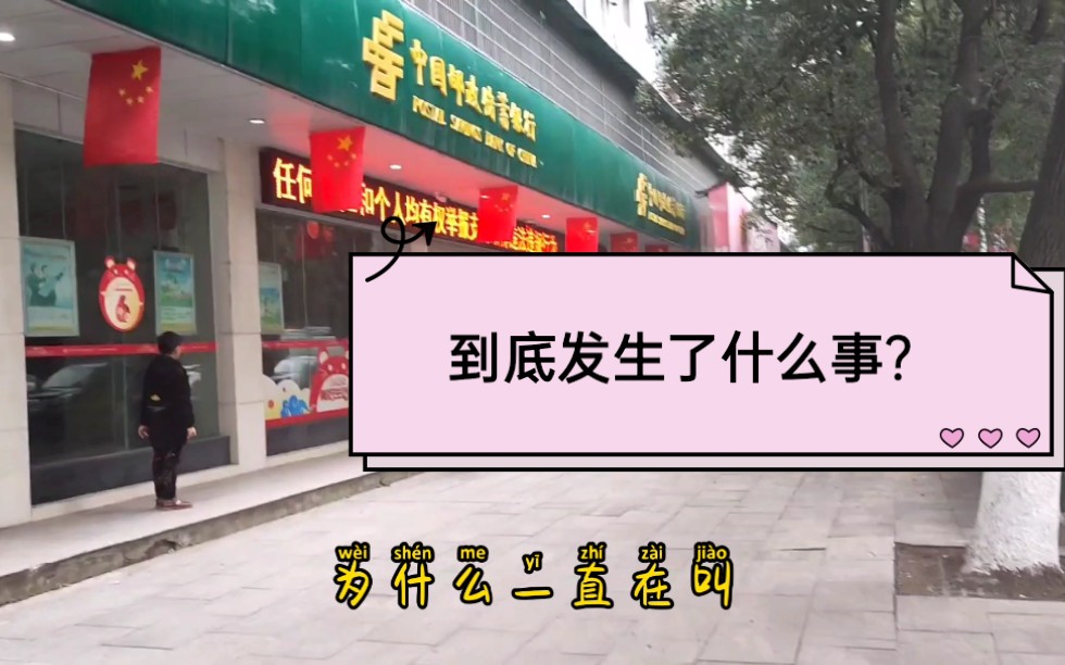 发生了什么事?银行警报为什么突然响起?小伙也是第一次见到!哔哩哔哩bilibili