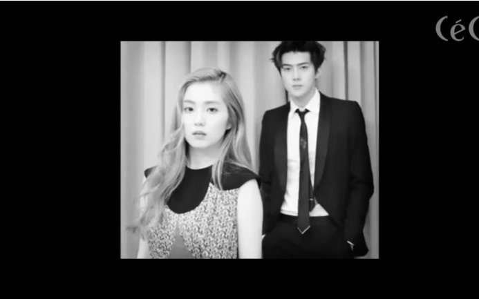 Ceci画报拍摄 Make a Promise Sehun X Irene哔哩哔哩bilibili