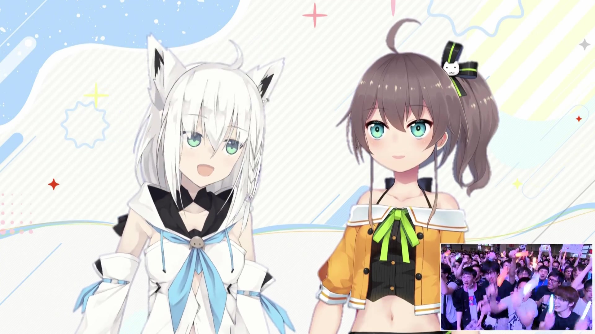 【cp24现场翻唱】1 2 粉丝俱乐部 / 白上吹雪 & 夏色祭 【夏色吹雪】