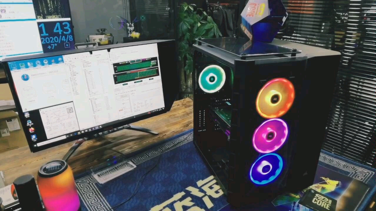 王哥直播装机日常:这台机叫当强盗遇到土豪.