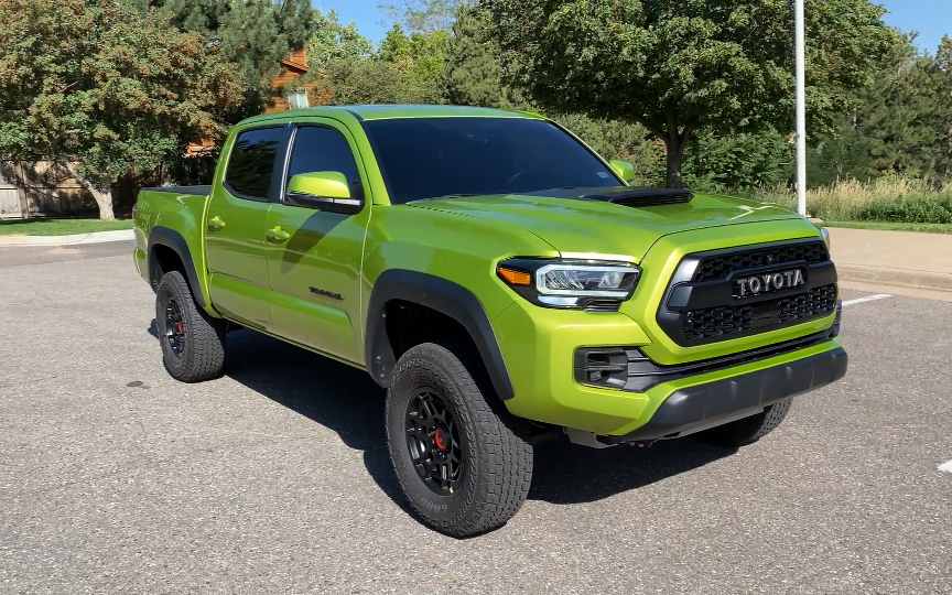 2022丰田塔科马trd 内外详细巡视