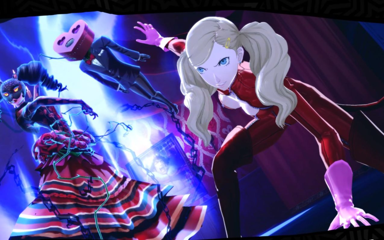 p5r游玩第四天-能让杏大人觉醒出城堡就算成功