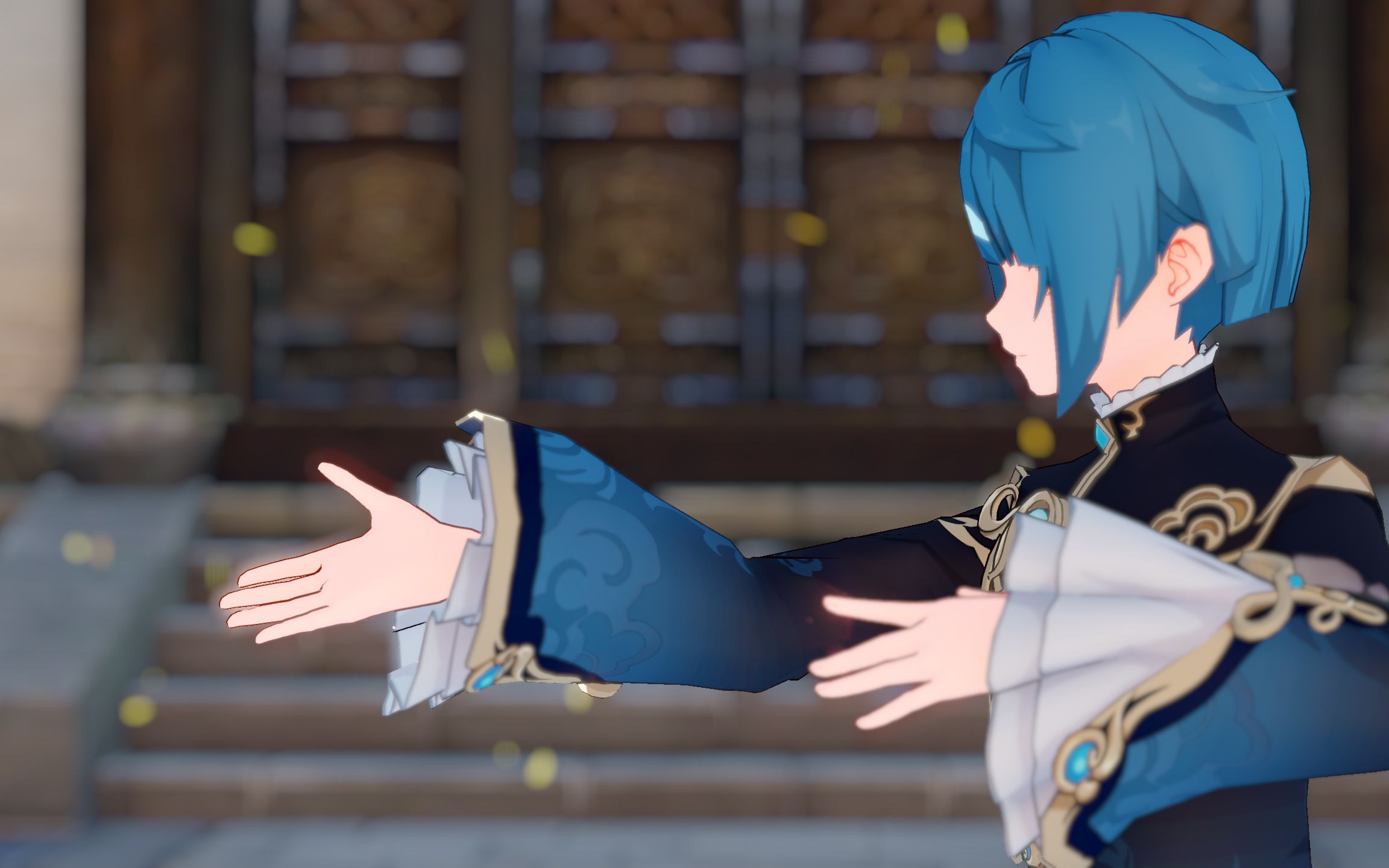 【原神mmd】行秋 | 长生诀_哔哩哔哩_bilibili