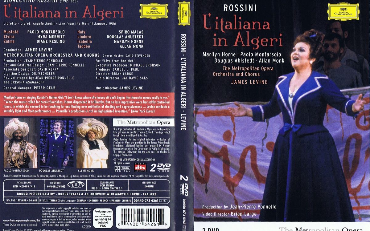 原带中字 Rossini 罗西尼 L'Italiana in Algeri意大利女郎在阿尔及尔 1986哔哩哔哩bilibili