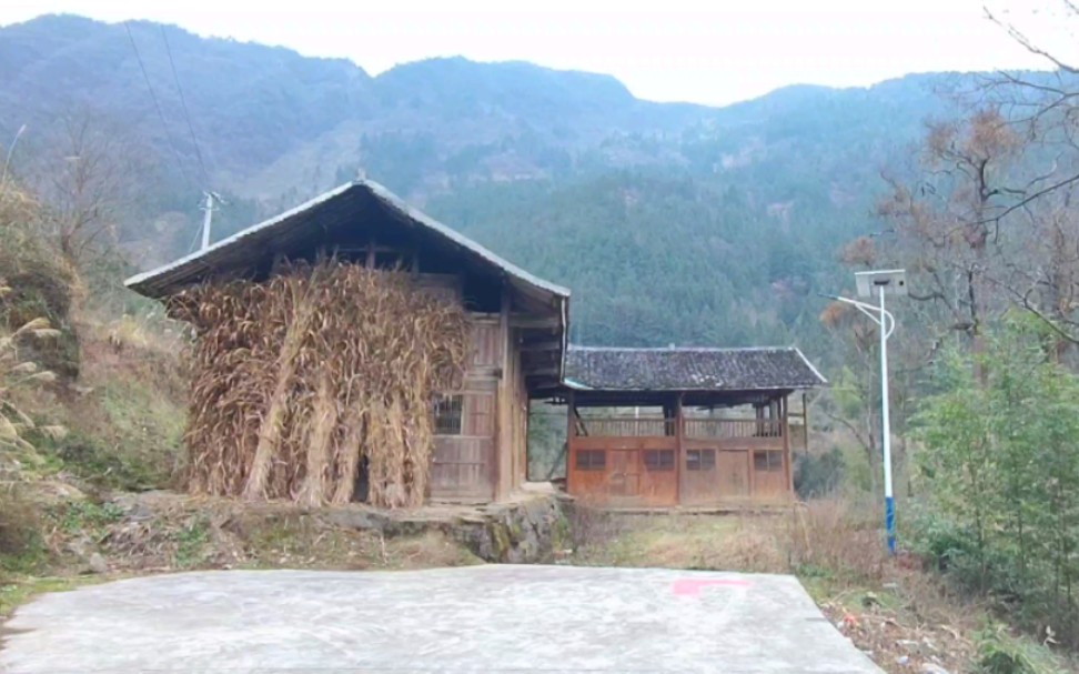 [图]山中独栋老屋，独占山谷尽头，房屋精美，院落宽敞，通水通路通电，旁边还有许多良田，离镇上也不远，隐居绝佳好地方