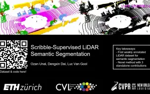 下载视频: CVPR2022 oral | 弱监督Lidar点云分割SOTA！8% 标注数据下达到 95.7% 的全监督性能！