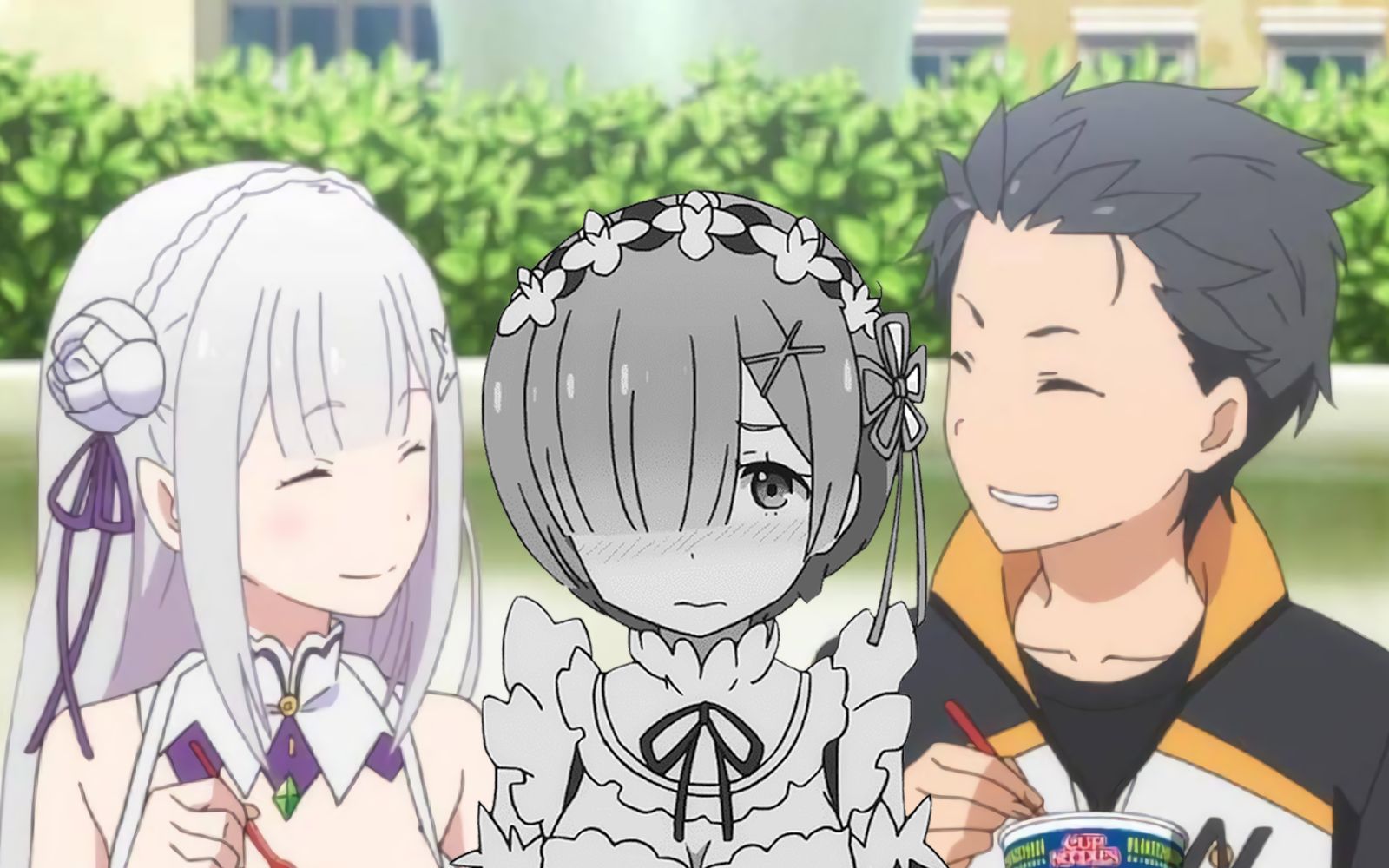 雷姆看到486和爱蜜莉雅kiss的反应