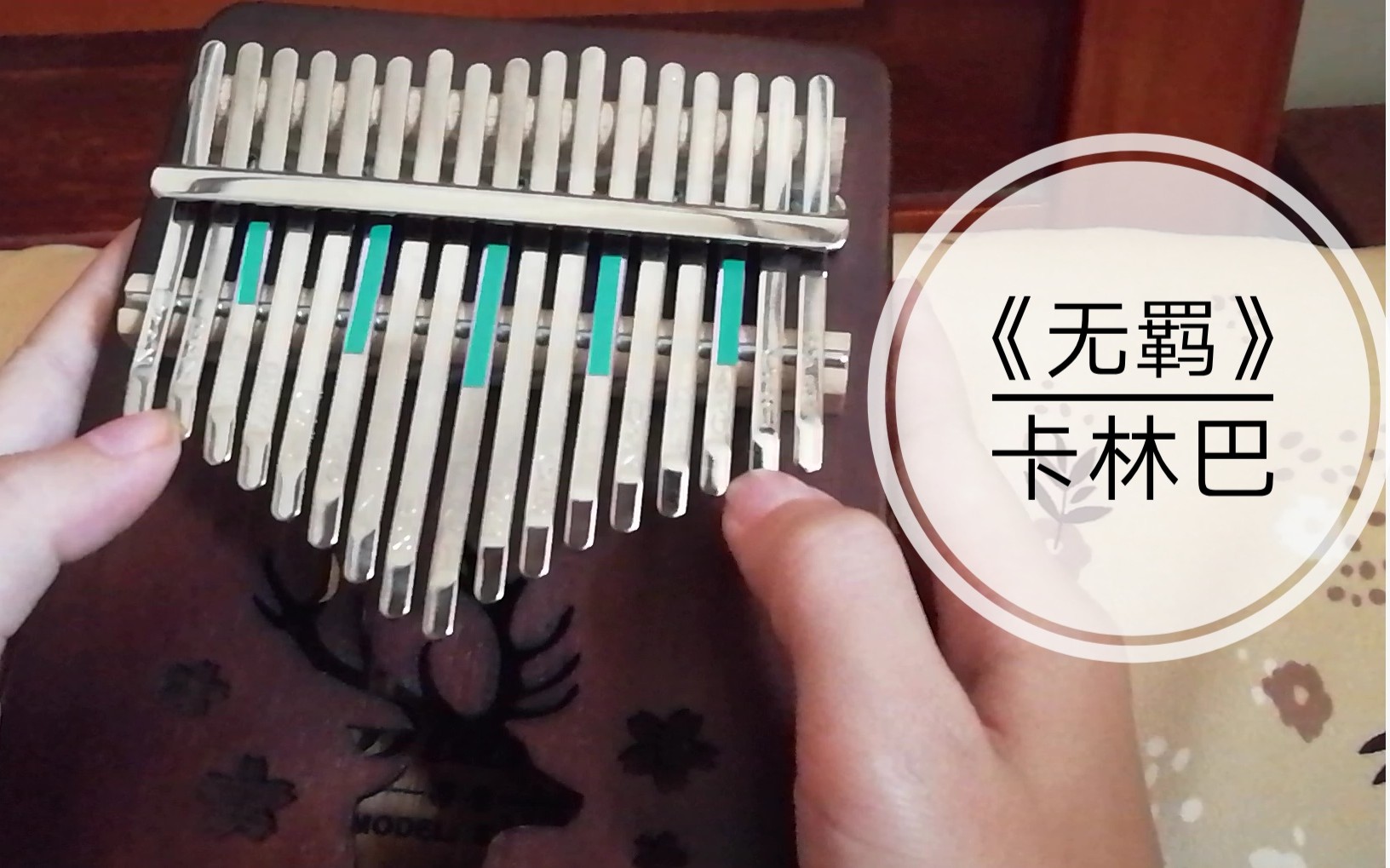 【卡林巴】陈情令主题曲《无羁》演奏版弹奏