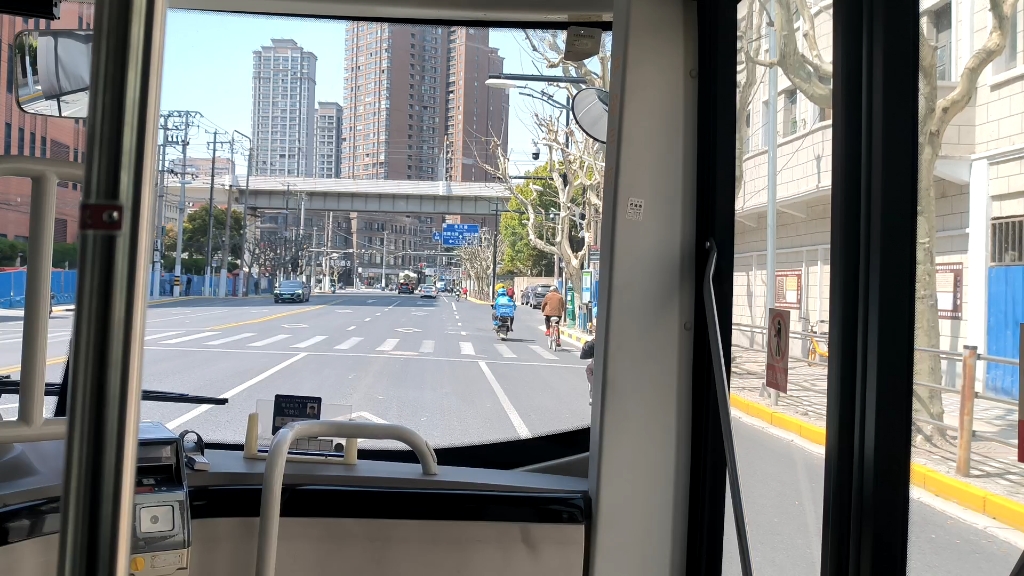 【上海公交】51路37分钟纯享版堵车(人民广场-新华一村)