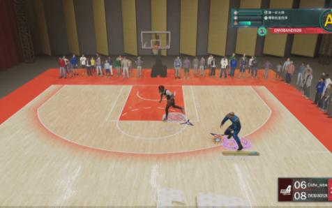 [图]NBA2K23次世代背身勾手与后仰1V1日常