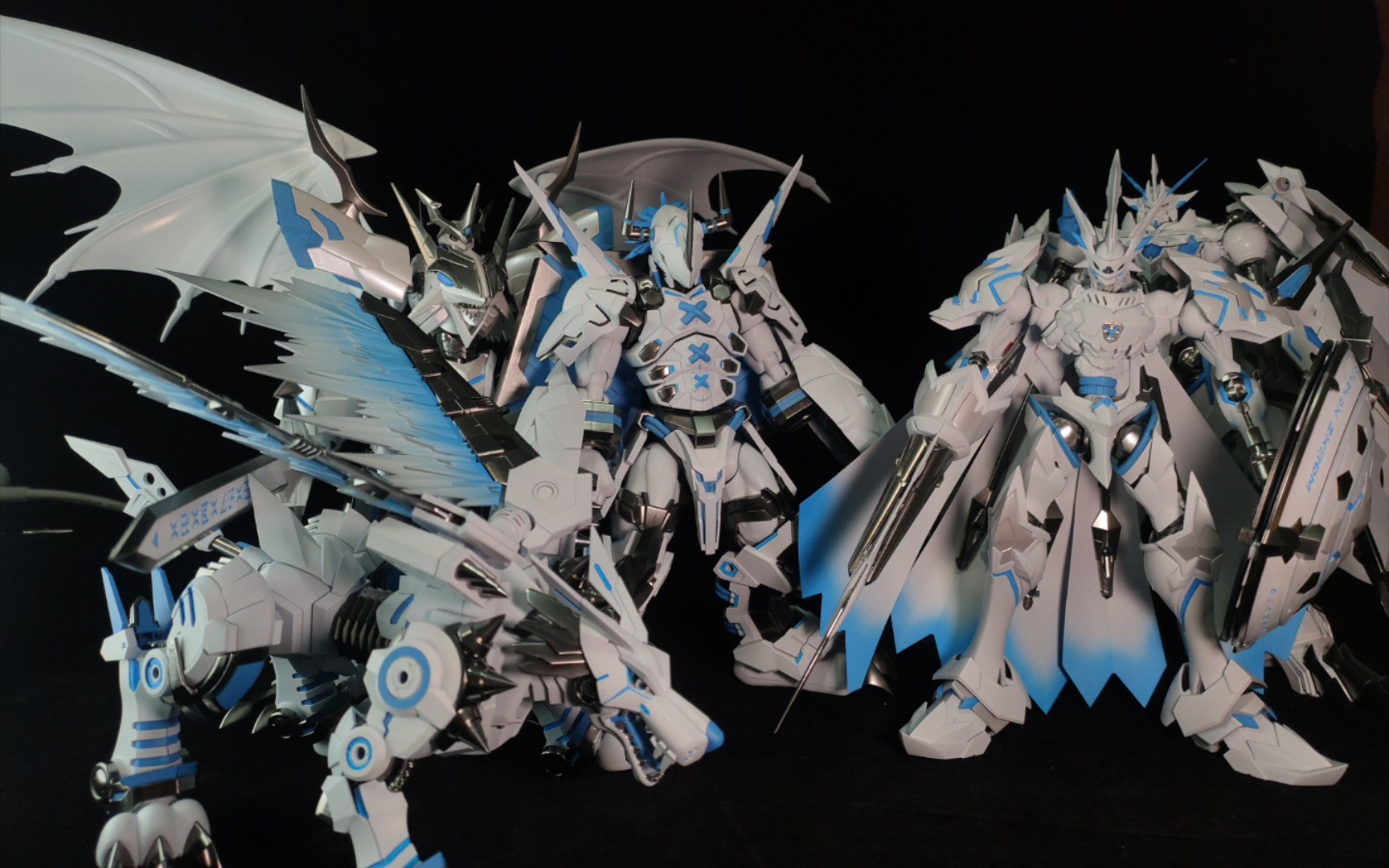 万代frs数码宝贝慈悲形态涂装