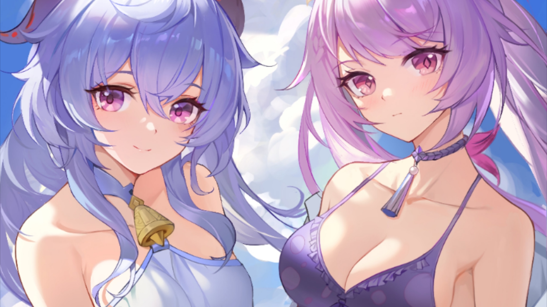 【原神美图】刻晴与甘雨