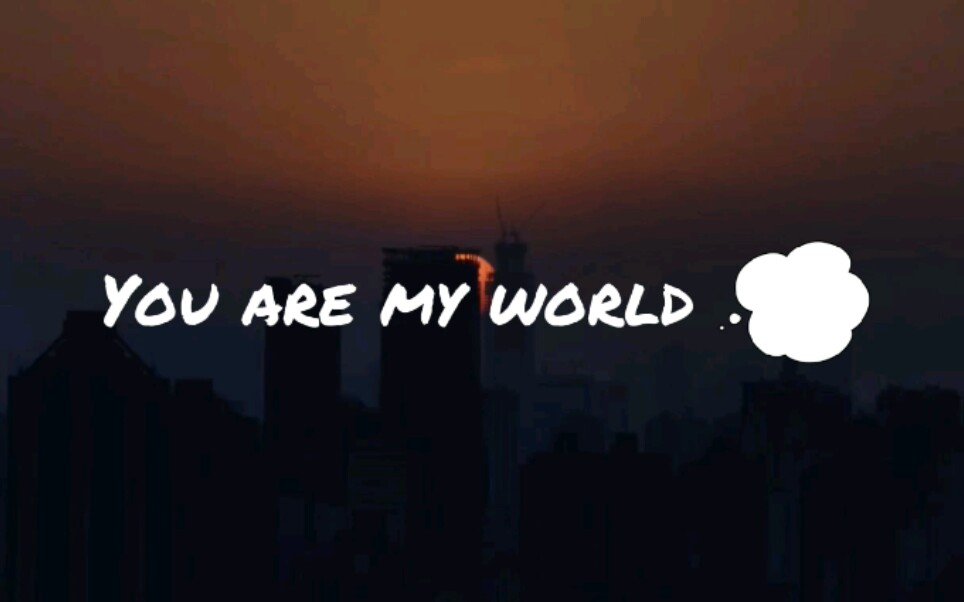 [图]【一年生｜YOU ARE MY WORLD（你不知道的事）】预告~新脑洞迎接四周年