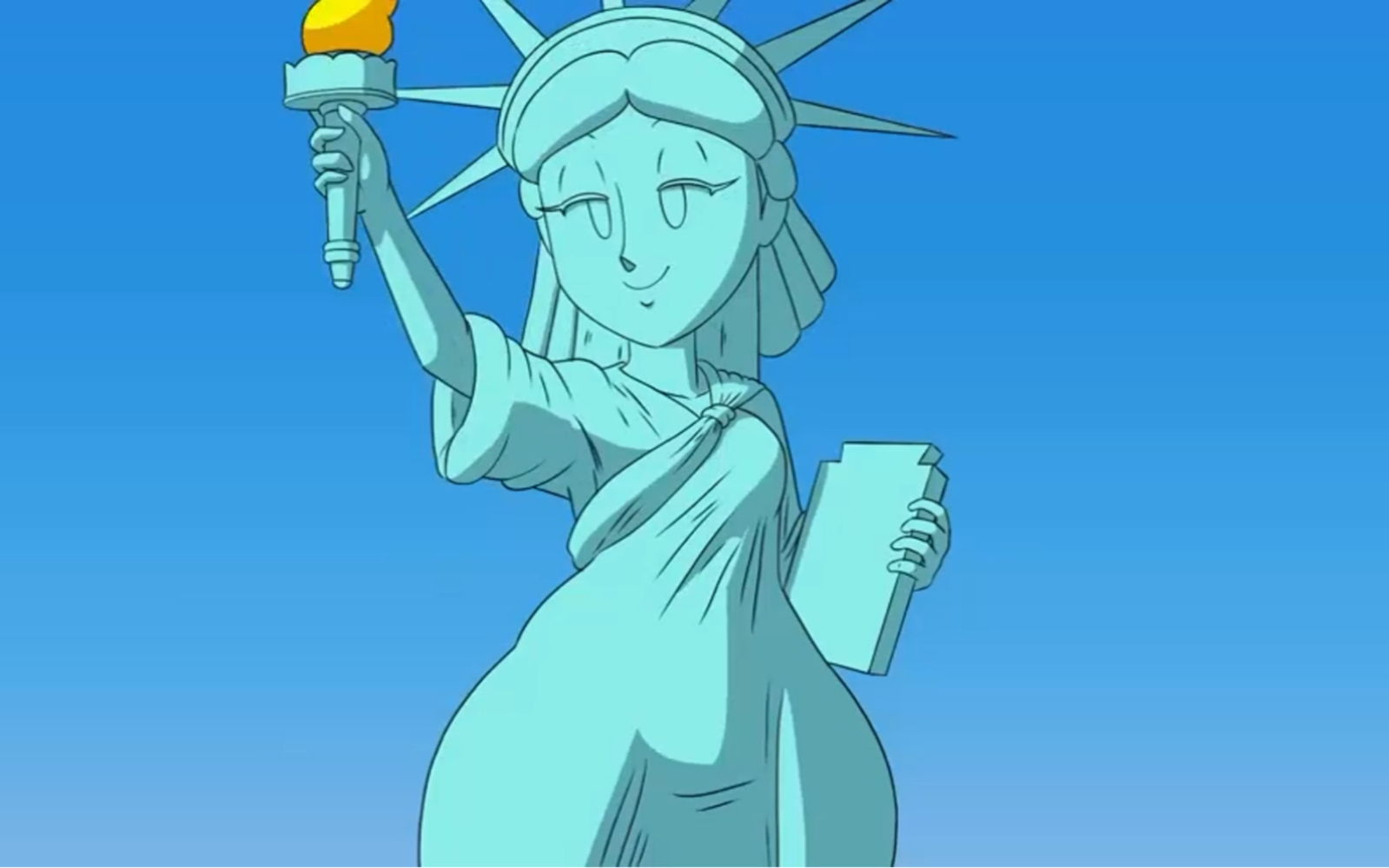 (高质量同人)自由女神像