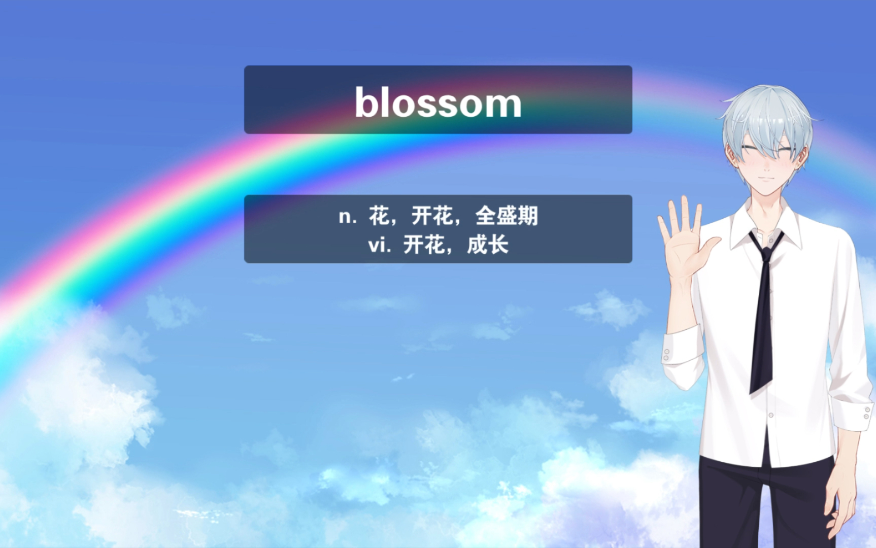 倒霉英语课堂,六级高频词汇,b26,blossom哔哩哔哩bilibili