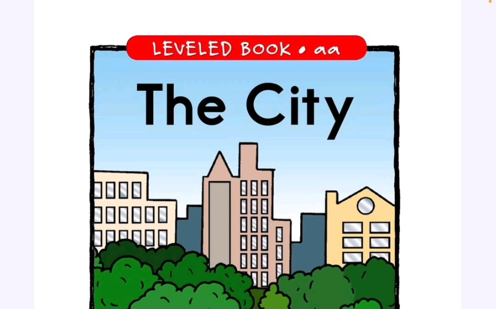 一起来读raz ep6 aa the city