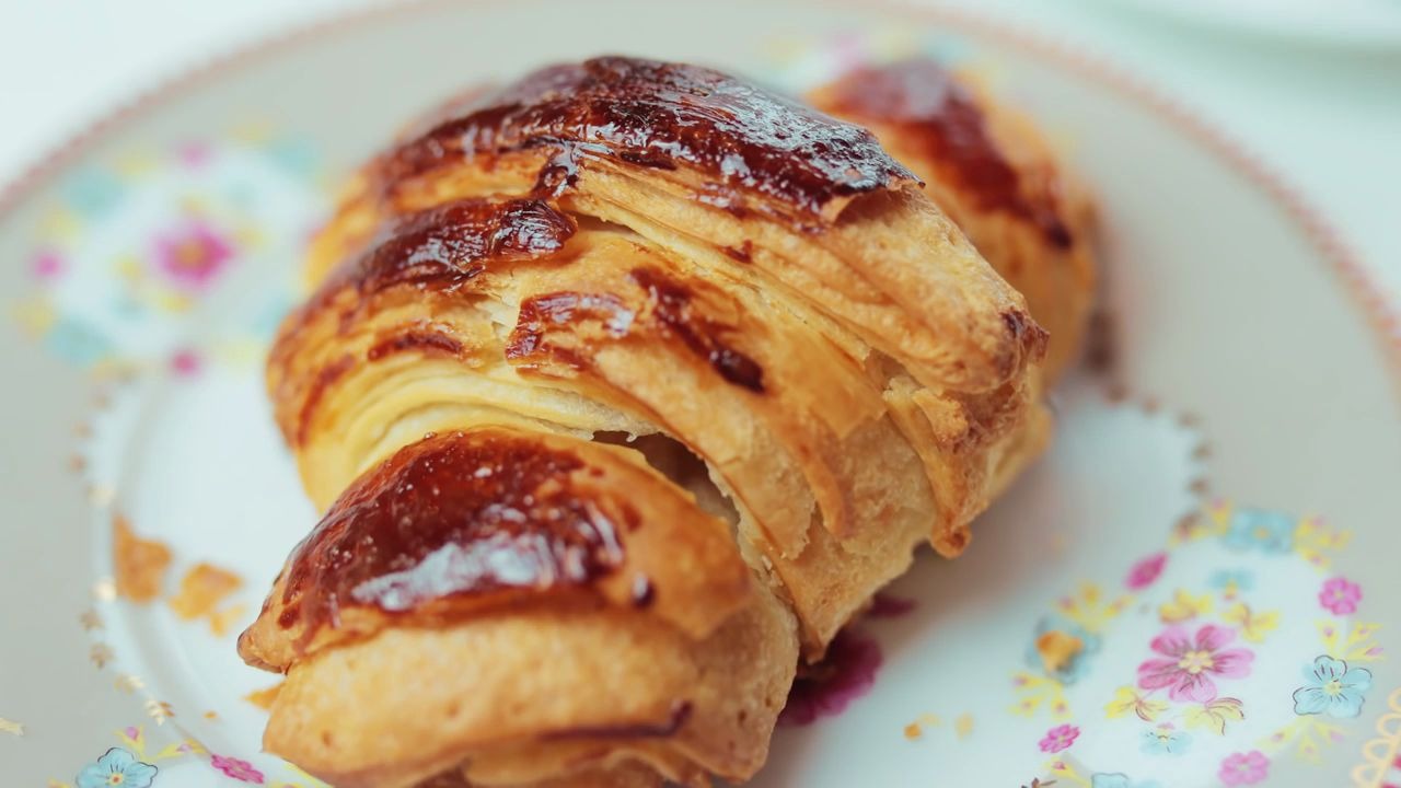 法式可頌-牛角包-羊角包 簡單做法  french croissant recipe