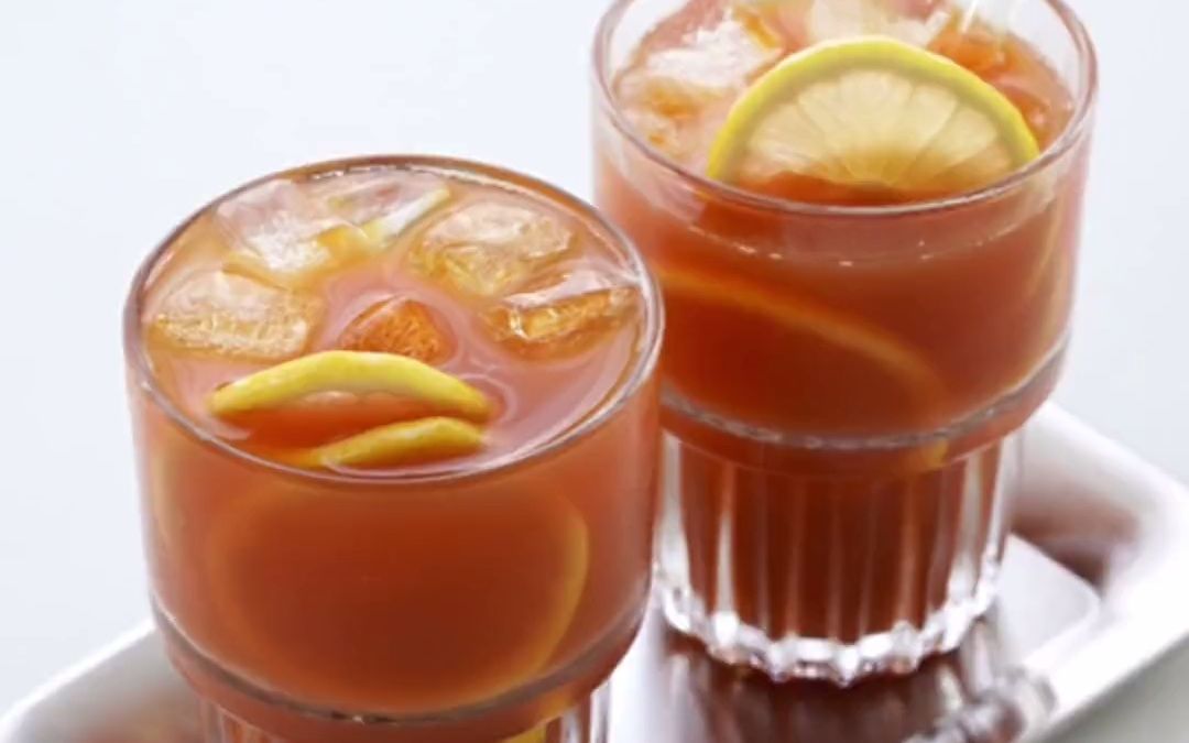 港式冻柠茶丨很喜欢喝的一款柠檬茶,做法简单,清爽好喝