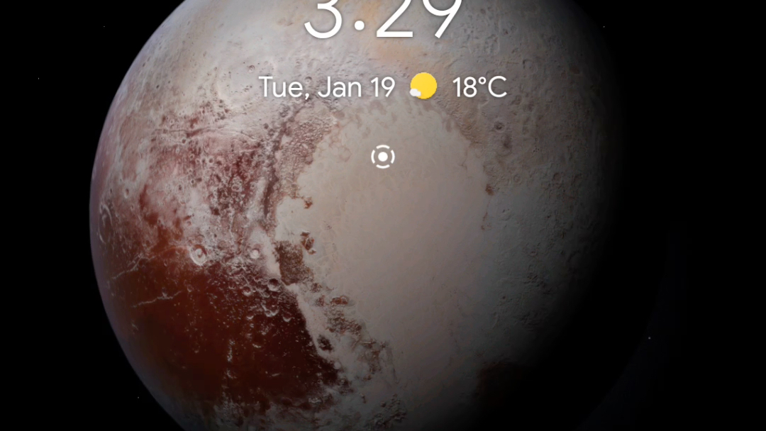 pixel 4 android 11 内置动态壁纸解锁效果