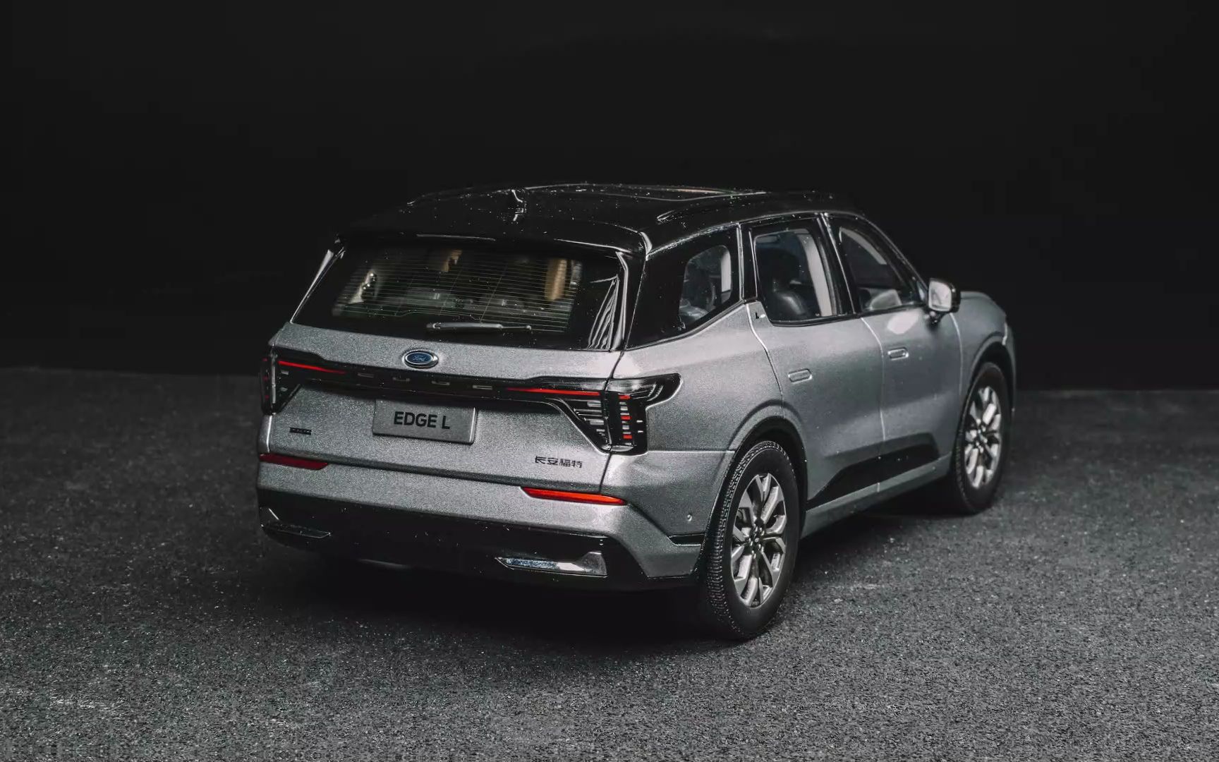 锐界l车模开箱品鉴,大气造型气场十足