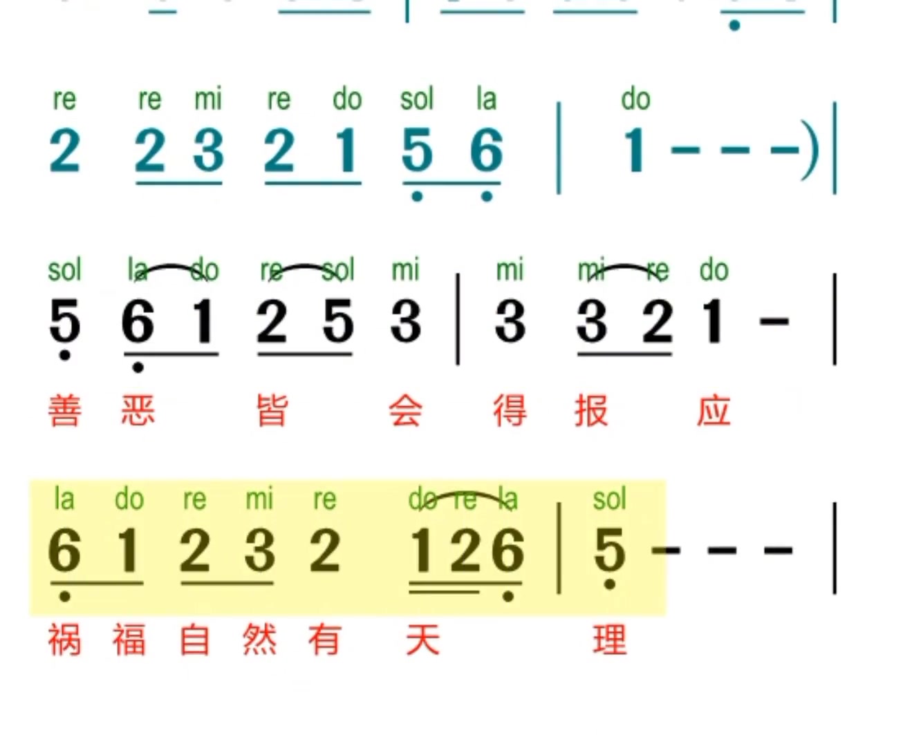 零基础学简谱 动态曲谱 烟雨唱扬州完整版 简谱视唱 音乐分享哔哩哔哩bilibili