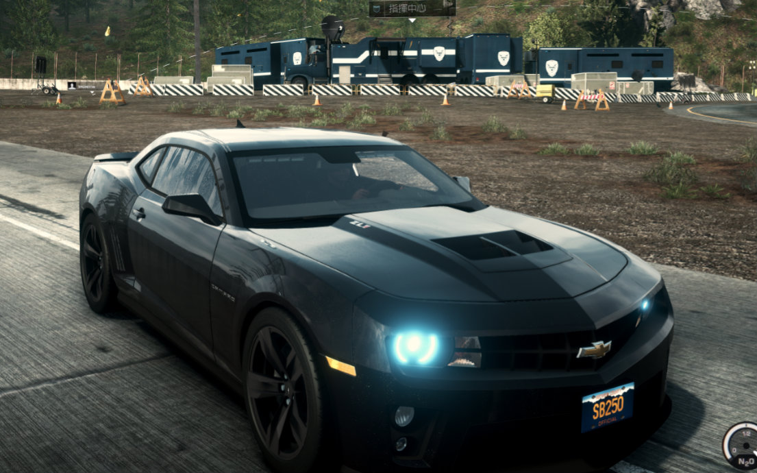 极品飞车18 雪佛兰 科迈罗zl1 大黄蜂 chevrolet camaro zl1 警车