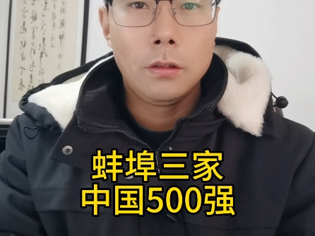 喜报!蚌埠3家企业入选“中国500强”哔哩哔哩bilibili