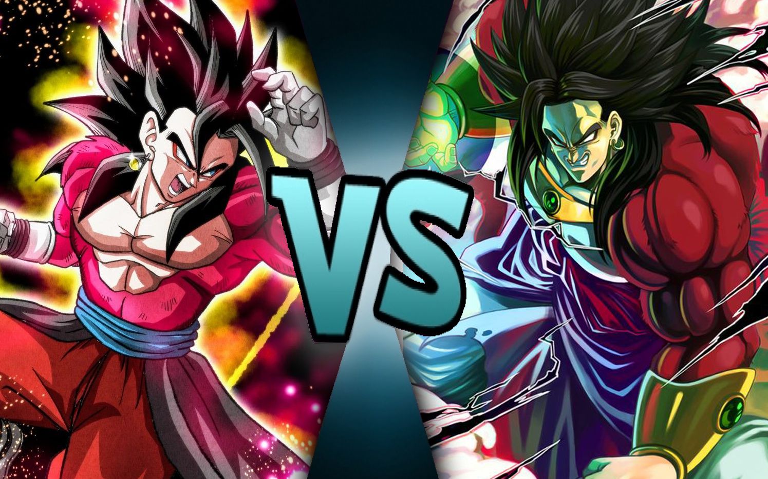 【mugen】超四贝吉特vs超四布罗利【龙珠英雄】【龙珠斗士z】【龙珠超