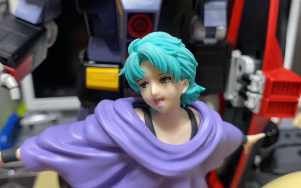 [景品 高达女主]万代3月 眼睛厂景品 z高达 村雨凤 开盒实物