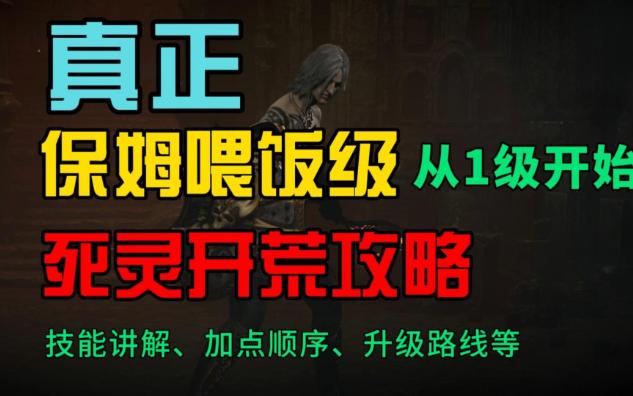 暗黑4死灵法师技能加点开荒升级路线一站式保姆喂饭级攻略教程网络游戏热门视频